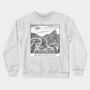 Crop Circles Crewneck Sweatshirt